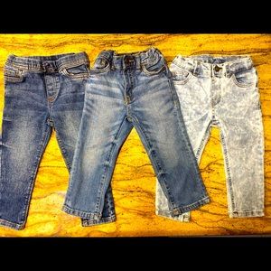 2T boys pants, jeans and joggers. Price is for all 6
